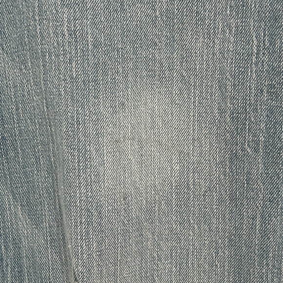 Women's Blue Flared Jeans - Picture 7 of 10